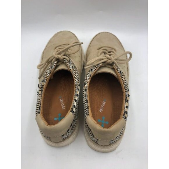 Solebound by Baretraps Posture Women's Sneaker Shoes Sand Tan 6M Lace Up - Picture 8 of 12